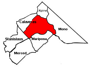 Map of Neighboring Counties