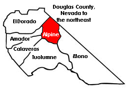 Map of Neighboring Counties