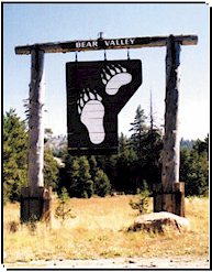 Bear Valley sign
