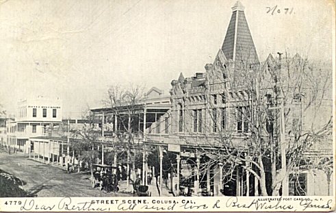 Street Scene, Colusa, California