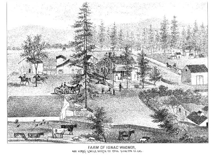 Ignace Wagner Farm sketch